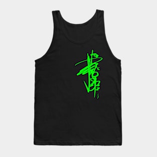 Grafitti Signature - Chinese Style- Tagging Streetart Tank Top